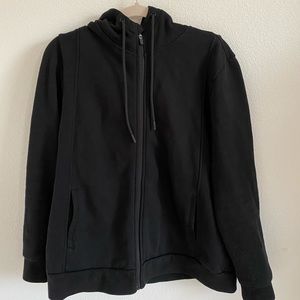 FIGS Essential Hoodie 2.0 in Black
